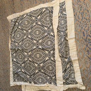 Pair of Amy Butler Print Pillow Shams